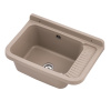 Gamma Gradia, univerzálna plastová výlevka 50,8x33,8x24 cm, béžová, GMA-KGG50-B