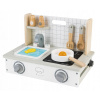 Eco Toys detská drevená mini kuchynka Little Cook