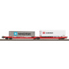 Piko Kontajnerový vagón T3000e s 1 návesom PNO a 1 40' kontajnerom Maersk - 24619