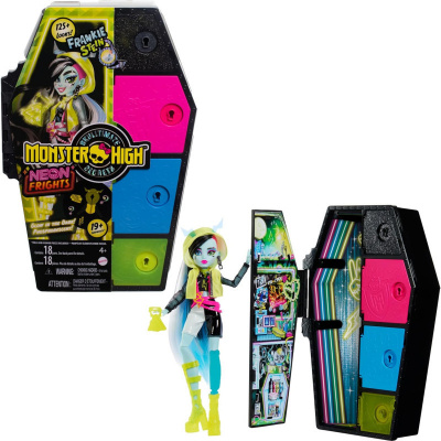 Mattel Monster High Skulltimate secrets panenka Neon Frights Frankie Stein