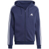 Adidas Essentials Fleece 3-Stripes Full-Zip Jr mikina IJ6478 Muži S
