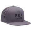 FOX šiltovka FOX NON STOP Tech steel grey