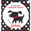 První černobílá knížka pro miminko Zvířata - Stella Baggott
