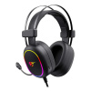 Havit - Gaming Headphones Gamenote H2016d herné slúchadlá (herné využitie, mikrofón, RGB podsvietenie, USB, 3.5 mm jack) - čierne