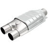MagnaFlow katalyzátor 99007HM duální - vstup 54, výstup 2x67 mm (MagnaFlow #99007HM UNIVERSAL-FIT CATALYTIC CONVERTER)