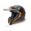 PRILBA SAFEBET HF-116 FLAT BLACK Q178 ORANGE S (ECE)