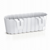 Eoshop Truhlík závěsný BOARDEE HOOK 38,3 cm - barva: bílá