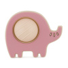 Petite & Mars Hračka silikónová Elephant Edwin 6 m+ Petite&Mars Dusty Rose