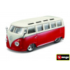 Bburago 1:32 Volkswagen Van Samba Red-White