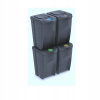 Sortibox Kôš na triedený odpad 35 l, 4 ks, čierna
