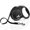 Vodítko Flexi Black Design M páska 5m modré (do 50kg)