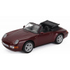 Edicola Porsche 911 993 Carrera Cabriolet 1995 1:43 Red Met