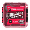 Milwaukee sada nástrčných kľúčov 1/4` 25ks Drive Compact Ratchet Set