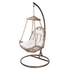ST Leisure Equipment Kreslo SULAWESI, max. 150 kg, PE rattan, hojdacie, záhradné, s vankúšom a poduškou 802386
