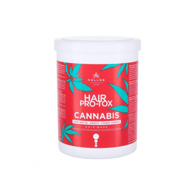 Kallos Cosmetics Hair Pro-Tox Cannabis (W) 1000ml, Maska na vlasy