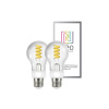 Smart sada LED žiaroviek E27 5W biela IMMAX NEO 07089B ZigBee Tuya