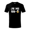 Je mi 60 pivo - Tričko detské bavlnené - 104-110cm / 3-4 roky ( Čierna )