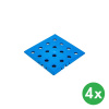 Rohový nájazd GripTil, 4 ks, modrá