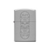 Zippo 21947 Skull Skateboard