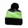 Zimná čiapka Beanie 4f čierna, šedá, zelená r. (Pánska čiapka 4f zimná čiapka izolovaná šport)
