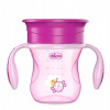 Chicco hrnček Perfect 360 s držadlami 200 ml ružová