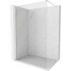 Mexen Kioto-X sprchová stena Walk-in 110 x 200 cm, transparentná 10 mm, kartáčovaný nikel - 800-110-101-97-00-X