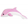 mamido Plyšová hračka ružový delfín 70 cm