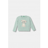Detský sveter United Colors of Benetton 13DZG1013.P.Seasonal tyrkysová 90