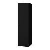 Nábytek PEGAS Kovová úklidová skříň AGNES, 500 x 1850 500 mm, černá