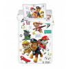 Posteľné obliečky - Súprava obliečok Jerry Fabrics 100cm x 135 40x60cm (Obliečka 100x135 Paw Patrol Paw Dogs biele psy)
