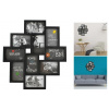 Eoshop Rám na 10 fotografií - černý