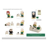 Beast Kingdom Toys Sakamoto Nichijou Store Series Figurky Sakamoto Taro Blind Box (6)