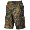 MFH nohavice krátke US BDU bočné vrecká FLECKTARN veľ.L