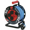 Emos P08525W weatherproof, predlžovací kábel na bubne 25 m / 4 zásuvky / modrý / silikónový / 230 V / 1,5 mm2 P08525W
