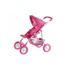 Kočík pre bábiky športové so strieškou kov/plast 58x36x62, 5cm v krabici