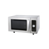 Mikrovlnná trouba 1 kW | HENDI, 281352 inox;černá