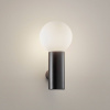 LEDS-C4 Mist kúpeľňové nástenné svetlo 1-pl čierna - 05-8337-05-F9