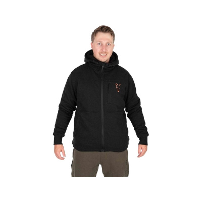 FOX - Bunda Collection Sherpa Jacket Black Orange veľ. 3XL