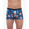 Pánske boxerky Cornette Tattoo 280/250 Boxer 2 L jeans/odtieň modrej