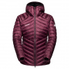 Dámska bunda Mammut Broad Peak IN Hooded Jacket Women Veľkosť: L / Farba: fialová