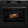 Electrolux KOCAP31WT – vstavaná rúra 71 l, para + teplovzduch, pyrolytické čistenie, matná čierna (KOCAP31WT)