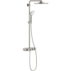 Grohe Euphoria sprchová súprava nástenná s termostatom s dažďovou sprchou SuperSteel 26507DC0