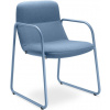 LD Seating Designové křeslo FLEXI LOUNGE, FL-M-Q-N15, modrá podnož