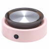 Hrnčiarske koleso Mini 30W 158MM Skvelý nápad na darček, okrúhle, ružové