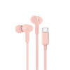 Belkin Belkin SOUNDFORM™ Sluchátka s USB-C konektorem, nastavitelný omezovač hlasitosti - růžová