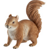 Dekoratívna figúrka veverička tmavo hnedý 10,5 x 20,5 x 20 cm