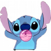 CUKROVÁ TLAČ jedlý obrázok na tortu Cukrová hmota Stich Stitch #8 + MENO TEXT