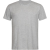 Stedman Tričko Crew Neck T Lux, krátký rukáv, unisex COT05700003415-grey heathe 5XL Melír šedá