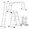 Hliníkový multifunkčný rebrík 4x2 Higher 8 priečok 150 kg 3,50 m