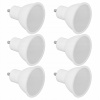 Žiarovka, žiarivka - 6x LED žiarovka GU10 7W 560LM teplá biela (6x LED žiarovka GU10 7W 560LM teplá biela)